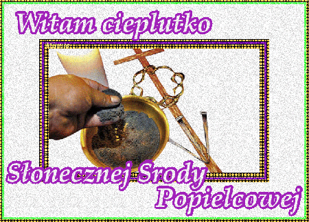 Powitanie i życzenia na Popielec